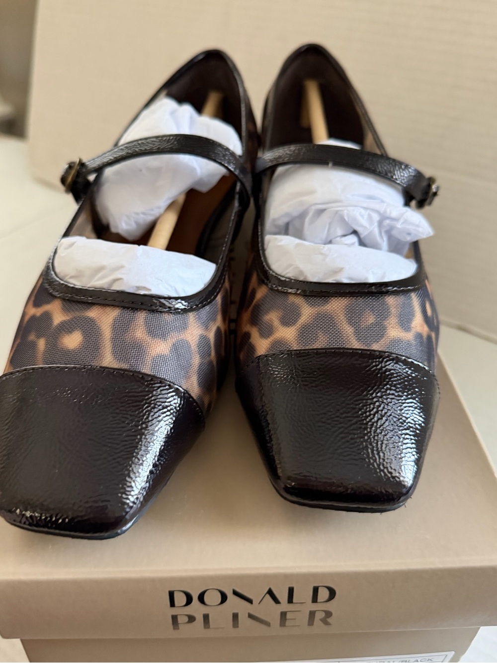 Donald Pliner Ditzy Mary Jane ballet flats shoes size 8 NEW - Picture 3 of 7